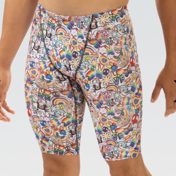 Dolphin Swimwear Men’s Uglies Be Kind Swim Jammers NWT - Picture 3 of 10